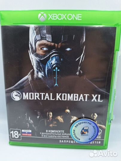 Mortal Kombat XL xbox one (б/у, рус.суб.)