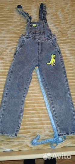 Джинсовый комбинезон детский