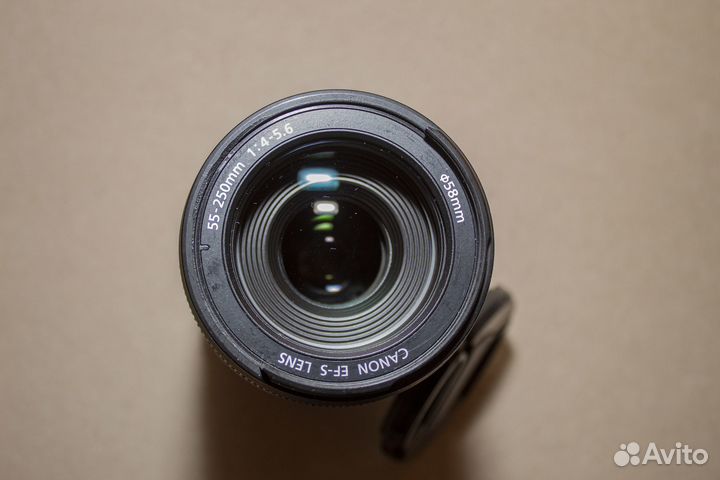 Объектив для Canon EF-S 55-250mm 4-5.6 IS STM