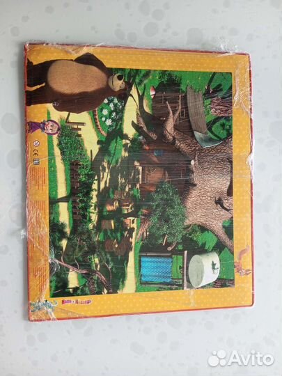 Магнитная доска Маша и медведь