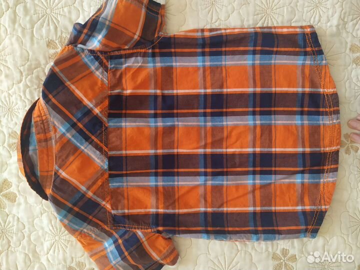 Рубашка для мальчика новая 104 110 индия