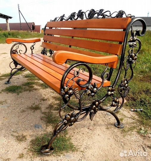 Лавочка садовая / Скамейка. Кованые лавочки