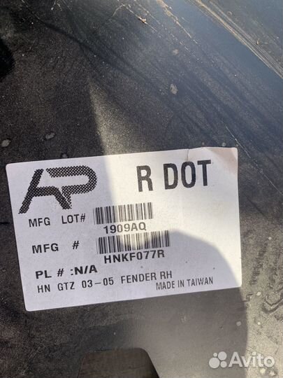 Крыло переднее правое для хендай гетц 2002