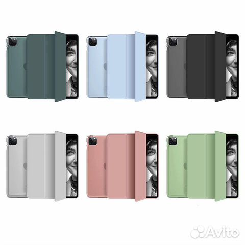 Кожаный чехол для iPad Pro 12.9 2021 г