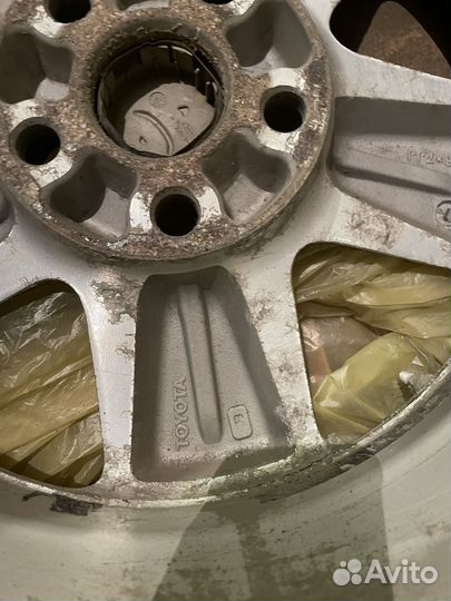 Оригинальное литье toyota 5x114 r16