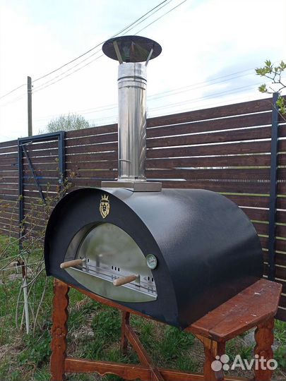 Гриль, мангал, подовая, печь на дровах, помпейская