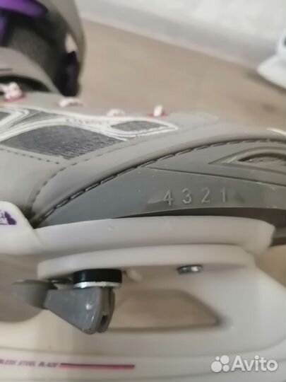 Коньки фигурные Oxelo раздвигающиеся 29-32 размер