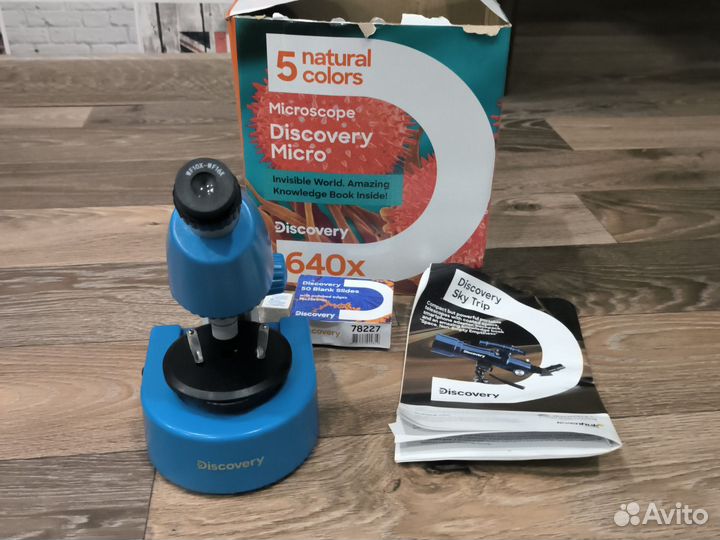 Микроскоп discovery micro gravity с книжкой
