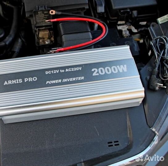 Преобразователь 12-220 Arhis Pro 2000 W инвертор