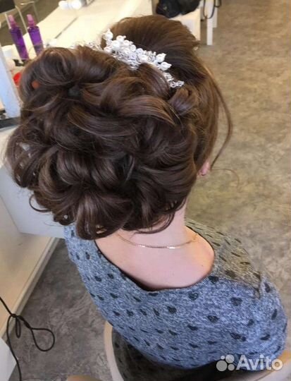 Макияж причёска. Свадебный образ