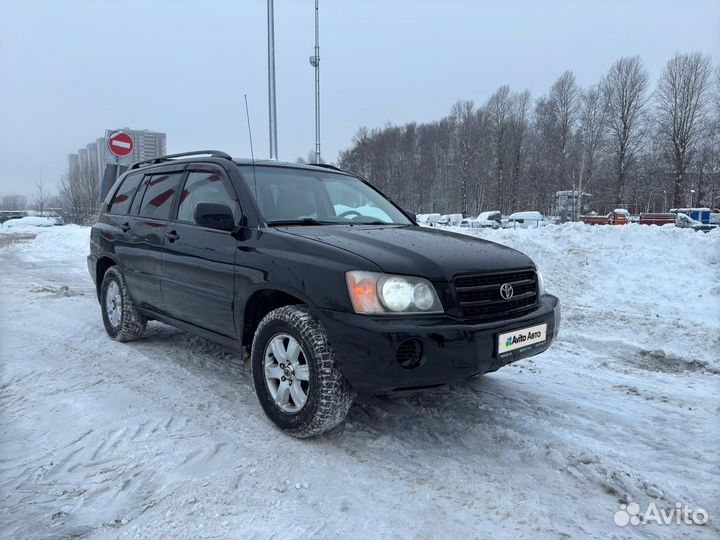 Toyota Highlander 2.4 AT, 2002, 280 000 км