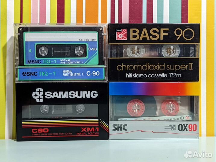 Аудиокассеты новые под запись