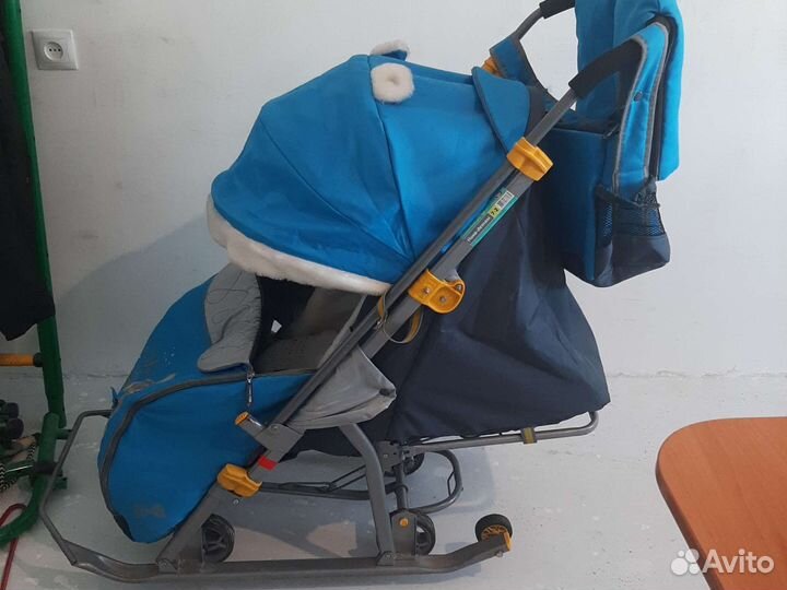 Санки коляска ника 7 2