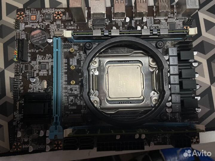 Intel xeon e5-2640v3 комплект (32Gb ram + материнс