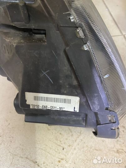 Фары Honda Civic 4d