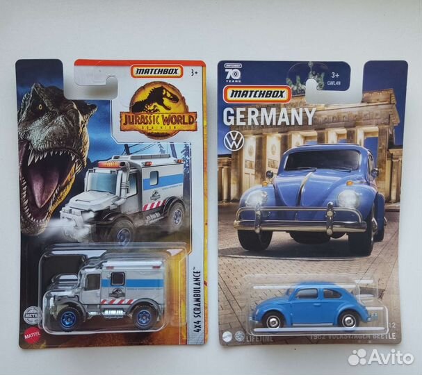 Модельки matchbox