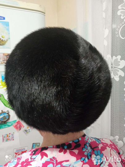 Шапка норковая женская