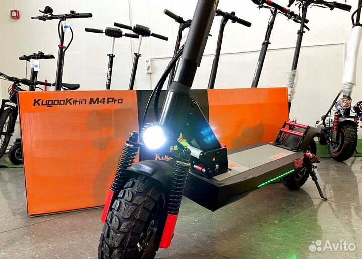 Внедорожный Электросамокат Kugoo Kirin M4 Pro 18Ah