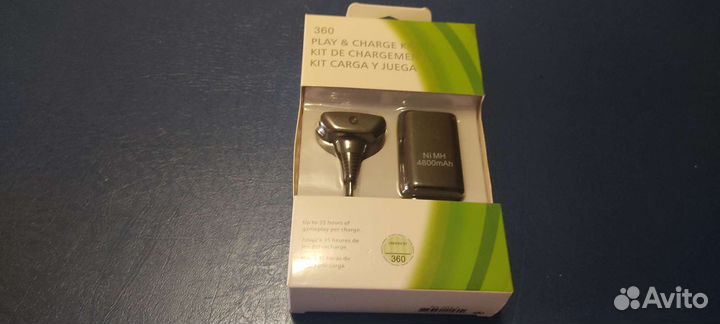 Аккумулятор + зарядка для геймпада Xbox 360