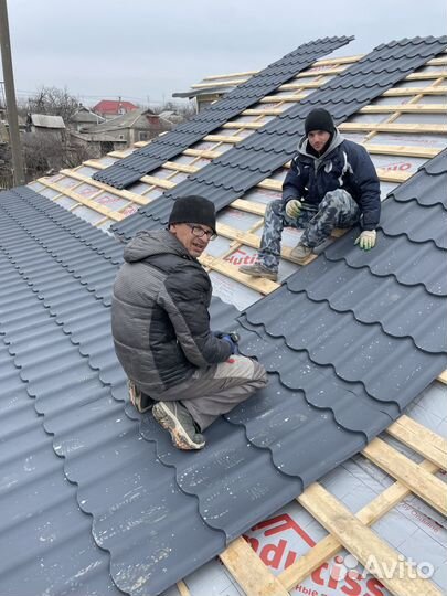 Крыша кровельные работы