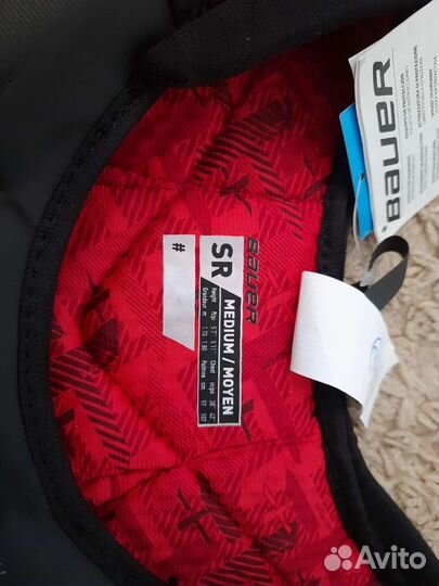Нагрудник хоккейный bauer vapor sr/m