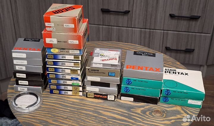Фильтры на объектив от 52 до 82мм