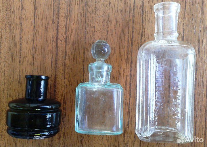 Три старинных пузырька Компания Зингер и др