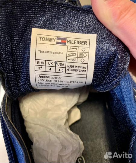 Кеды Tommy Hilfiger оригинал