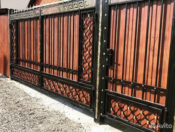 Кованые ворота