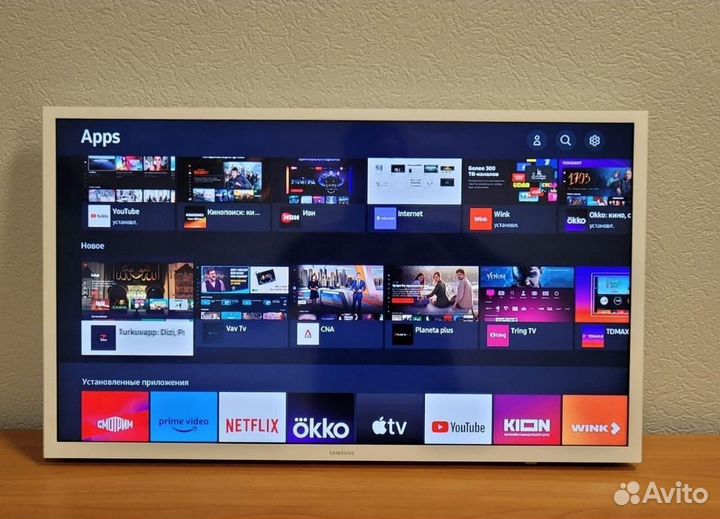 Белый Tizen OS SmartTV Samsung 32