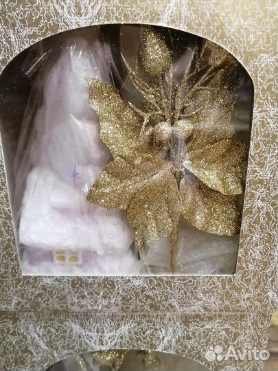 Восковая декоративная светодиодная свеча