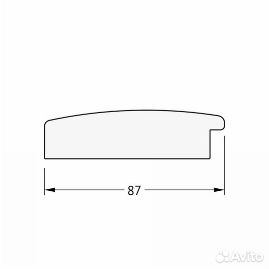 Зеркало Evoform Exclusive-G BY 4523 77x159 травле