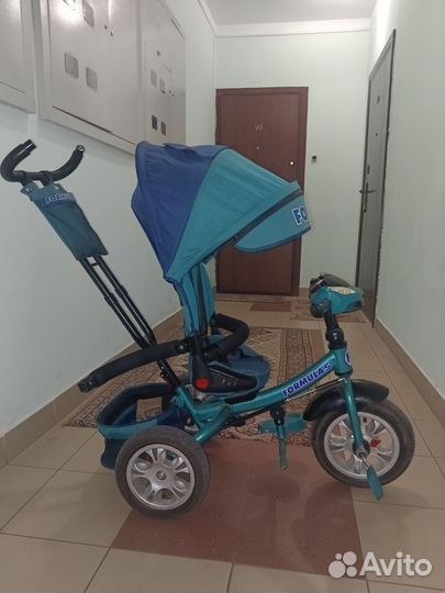 Велосипед с ручкой