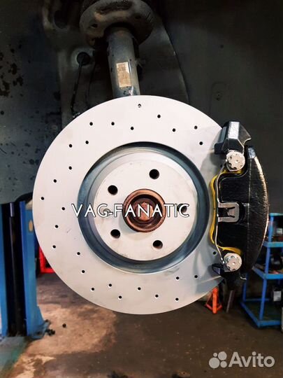 Большие тормоза 340/30 для golf6 yeti passat EOS