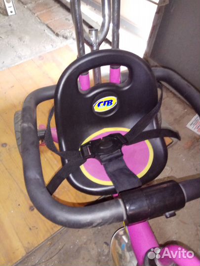 Детский трехколёсный велосипед 7мес - 4 лет