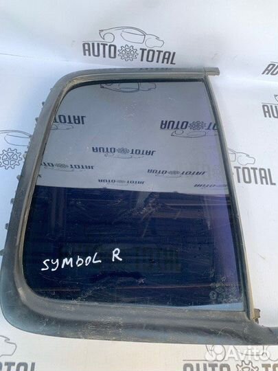 Стекло двери заднее правое Renault Symbol K7JA700