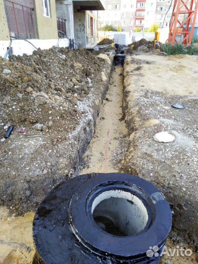 Септик, канализация и водопровод под ключ