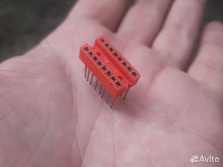 Панелька для микросхем Корпус: 201.14-6 (DIP14)