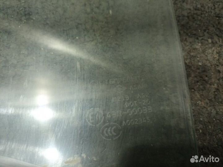 Стекло двери заднее левое Suzuki Grand Vitara J20A