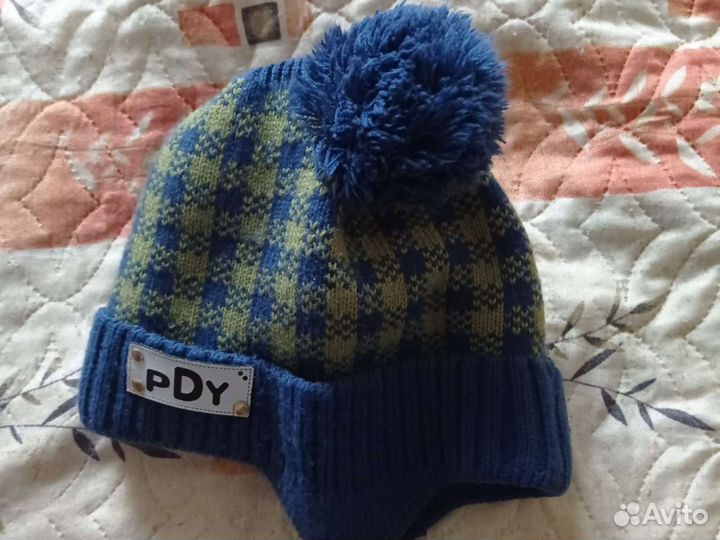 Шапка для мальчика демисезон/зима