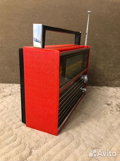 VEF 202 с FM красный олимпийский фм