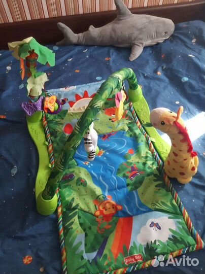 Развивающий коврик музыкальный