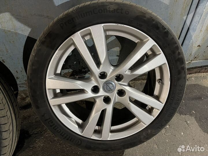 Литые диски nissan/infinity r18