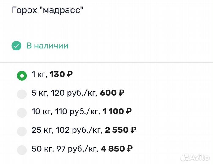 Горох мадрасс для микрозелени