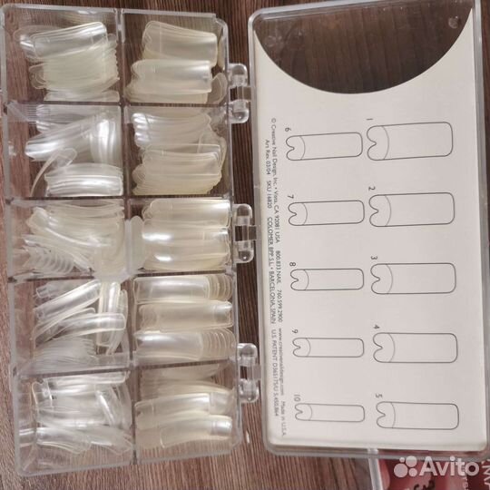 Набор для наращивания ногтей. Цена за всё