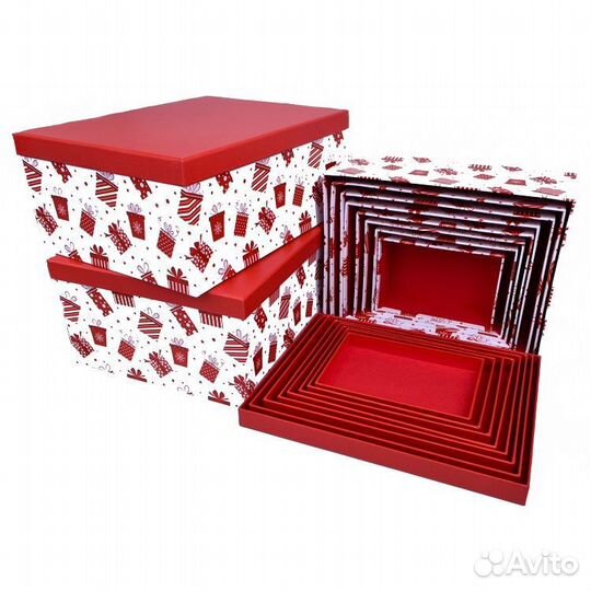 Коробка 27*20*11,5 Новогодние сюрпризы