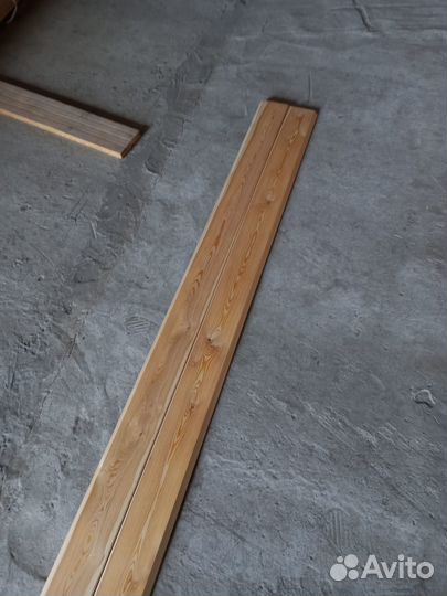 Планкен скошенный лиственница (AB) 20*120*4000