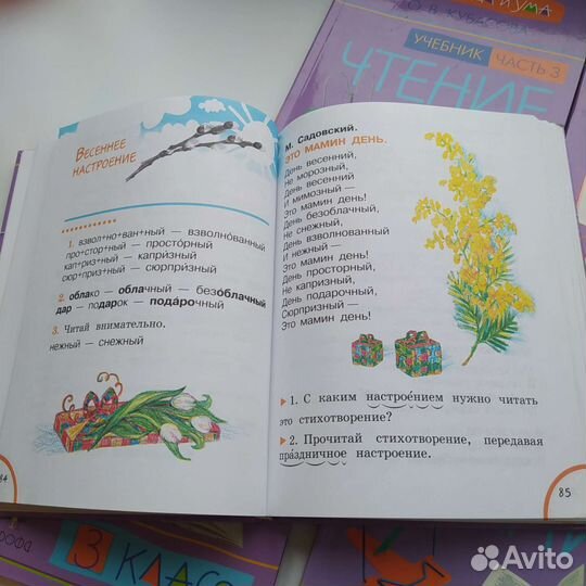 Учебники для чтения 2-3 класс, Кубасова