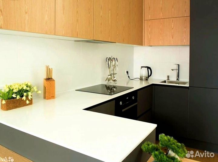 Кухонный гарнитур с островом