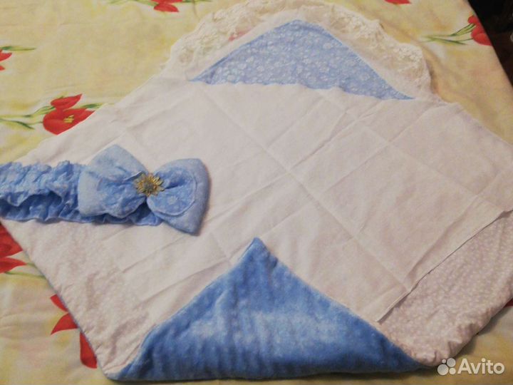 Конверт на выписку для мальчика осень